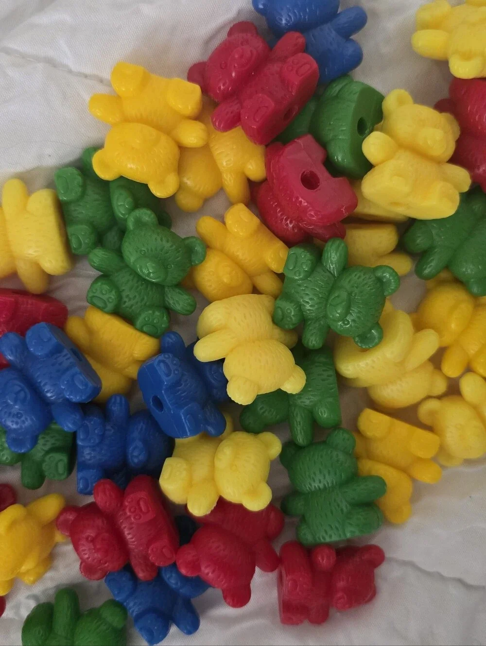 Colorful Plastic Teddy Counters - Picture 3 of 3